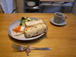 朝ご飯。 朝ご飯。